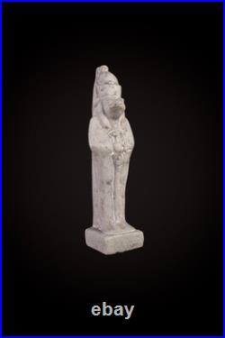 RARE ANCIENT EGYPTIAN ANTIQUITIES Statue Goddess Heqet Egyptian Pharaonic BC