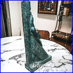 RARE ANCIENT EGYPTIAN ANTIQUITIES Statue Goddess Isis and God Osiris Egyptian BC