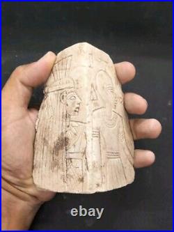 RARE ANCIENT EGYPTIAN ANTIQUITIES Stele to Neferhetep and Princess Sitamun BC