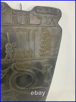 RARE ANTIQUE ANCIENT EGYPTIAN Pharaonic Black Palette Egypt King Narmer Unified