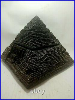 RARE ANTIQUE ANCIENT EGYPTIAN Sphinx Pyramids Eye of Horus Protection 1428 Bc