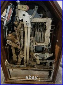 RARE Antique JENNINGS LITTLE DUKE Penny 1C Slot Machine