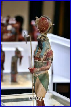 RARE Egyptian Antiquities Great statue of Egyptian god Horus god of peace BC