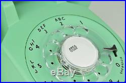 RARE Meticulously Restored Vintage Antique Rotary Telephone- Mint Green 500