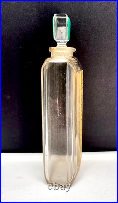 RARELY SEEN! Baccarat! Antique Caron'Acaciosa' perfume bottle. Numbered. 1924