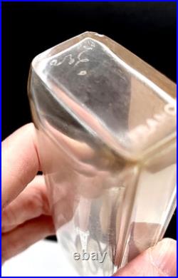 RARELY SEEN! Baccarat! Antique Caron'Acaciosa' perfume bottle. Numbered. 1924