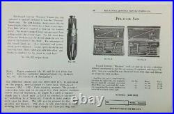 Rare 1910 Antique Russell Jennings Precision Brace & Bit Set No. 1