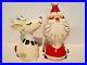 Rare-1959-Napco-Nat-l-Potteries-Santa-Reindeer-Salt-Pepper-Shakers-Vintage-01-ha