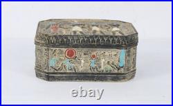 Rare Ancient Egyptian Antique Box of Isis Goddess of Care Egyptian Mythology BC