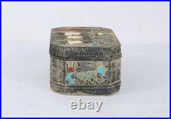 Rare Ancient Egyptian Antique Box of Isis Goddess of Care Egyptian Mythology BC