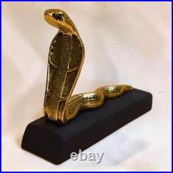 Rare Ancient Egyptian Antique Handmade Uraeus Cobra Statue Stone Pharaonic BC