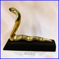 Rare Ancient Egyptian Antique Handmade Uraeus Cobra Statue Stone Pharaonic BC