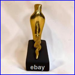 Rare Ancient Egyptian Antique Handmade Uraeus Cobra Statue Stone Pharaonic BC