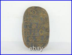Rare Ancient Egyptian Antique Magic Scarab for Protection BC Egyptology
