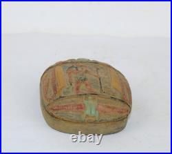 Rare Ancient Egyptian Antique Magic Scarab for Protection BC Egyptology