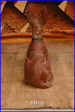 Rare Ancient Egyptian Antique Statue God Anubis Afterlife Egyptian Figure 135 BC