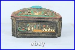Rare Ancient Egyptian Antique The Pharaoh's Secret Box BC Egyptology