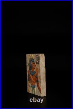 Rare Ancient Egyptian Antiques Of Authentic Pharaonic Stela Made Of Stone