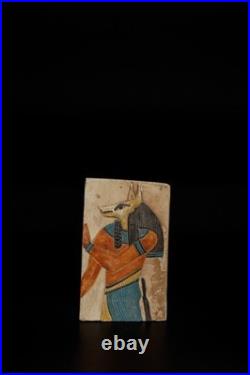 Rare Ancient Egyptian Antiques Of Authentic Pharaonic Stela Made Of Stone