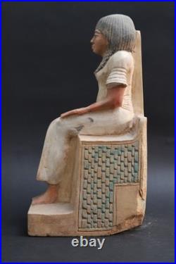 Rare Ancient Egyptian Antiques Queen Cleopatra Statue Pharaonic Egypt BC