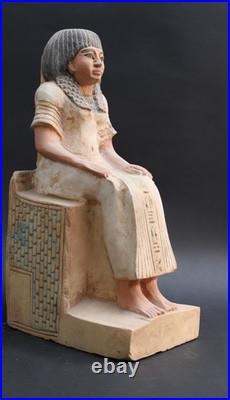 Rare Ancient Egyptian Antiques Queen Cleopatra Statue Pharaonic Egypt BC