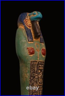 Rare Ancient Egyptian Antiques Statue of Uraeus Cobra Egyptian Wedjet Snake BC