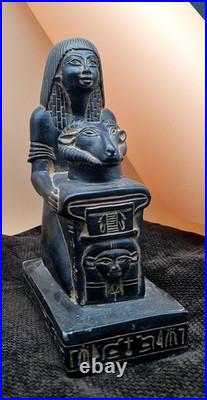 Rare Ancient Egyptian Antiques Statue of Writer Pharaonic Scribe Unique Egypt BC