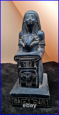 Rare Ancient Egyptian Antiques Statue of Writer Pharaonic Scribe Unique Egypt BC