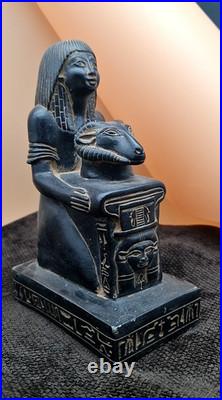 Rare Ancient Egyptian Antiques Statue of Writer Pharaonic Scribe Unique Egypt BC