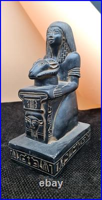 Rare Ancient Egyptian Antiques Statue of Writer Pharaonic Scribe Unique Egypt BC