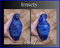 Rare Ancient Egyptian Antiquities 4 Canopic Jars with Pharaonic Inscriptions BC