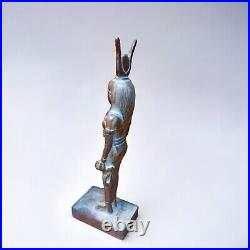 Rare Ancient Egyptian Antiquities Goddess Hathor Unique Statue Pharaonic BC