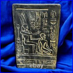 Rare Ancient Egyptian Antiquities Menkaure Hathor and His wife Pharaonic BC