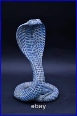 Rare Ancient Egyptian Antiquities Mighty Cobra Snake Figure Pharaonic Egypt BC Rare Ancient Egyptian Antiquities Mighty Cobra Snake Figure Pharaonic Egypt BC