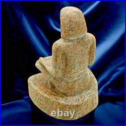 Rare Ancient Egyptian Antiquities Scribe Statue Unique Pharaonic Egyptian BC