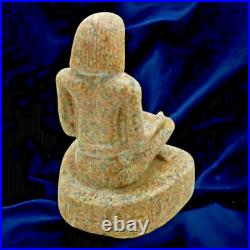Rare Ancient Egyptian Antiquities Scribe Statue Unique Pharaonic Egyptian BC