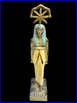 Rare Ancient Egyptian Antiquities Seshat statue Goddess Of childbirth Egypt BC
