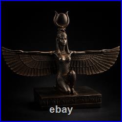 Rare Ancient Egyptian Antiquities Statue Stone Winged Isis Goddess of Love