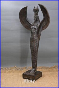 Rare Ancient Egyptian Antiquities Stone Statue of Isis God Antique Pharaonic
