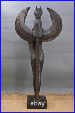 Rare Ancient Egyptian Antiquities Stone Statue of Isis God Antique Pharaonic