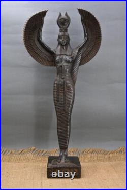 Rare Ancient Egyptian Antiquities Stone Statue of Isis God Antique Pharaonic