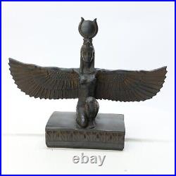 Rare Ancient Egyptian Antiquities Winged Statue Of Goddess Isis Protection BC