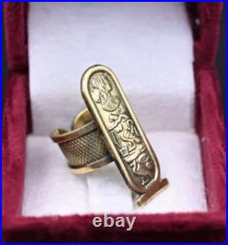Rare Ancient Egyptian Antiquities jewelry Ring of Queen Cleopatra Egyptian BC