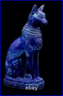 Rare Ancient Egyptian Bastet Cat Idol Elite Pharaonic Feline Deity BC