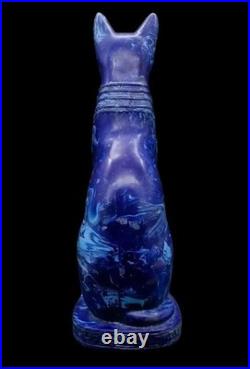 Rare Ancient Egyptian Bastet Cat Idol Elite Pharaonic Feline Deity BC