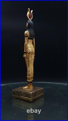 Rare Ancient Egyptian Goddess Hathor Statue Pharaonic Antiques BC Antique Egypt