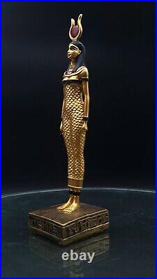 Rare Ancient Egyptian Goddess Hathor Statue Pharaonic Antiques BC Antique Egypt