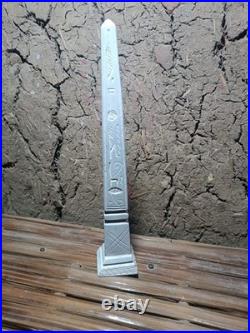 Rare Ancient Egyptian Obelisk Pharaonic Stone Antiques with Hieroglyphs BC