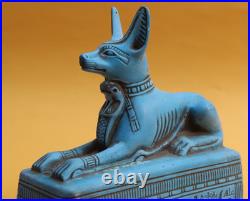 Rare Ancient Egyptian Pharaonic Antiques Anubis God of Death Statue Egypt BC