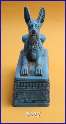 Rare Ancient Egyptian Pharaonic Antiques Anubis God of Death Statue Egypt BC